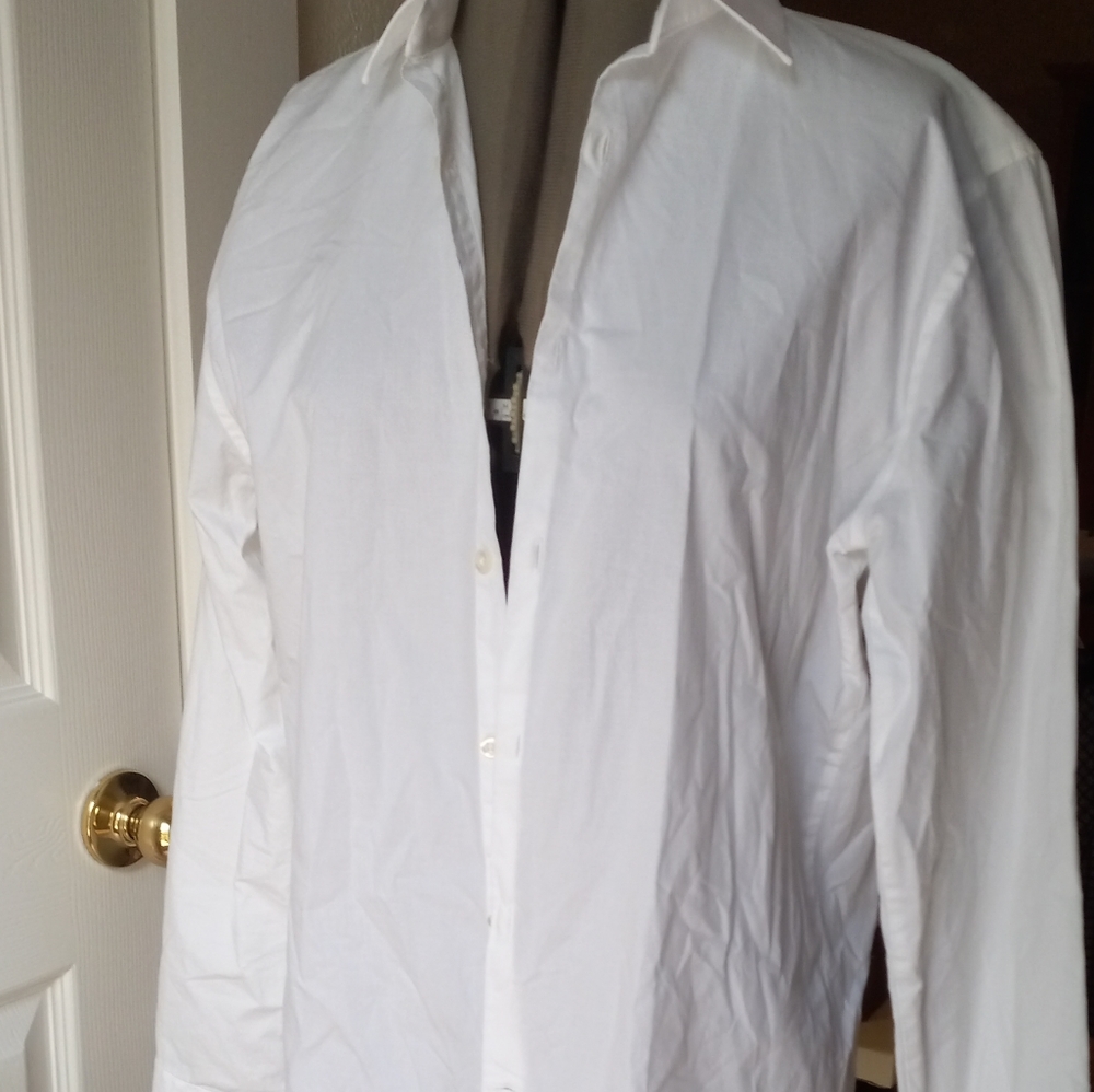 Button down white Dress shirt